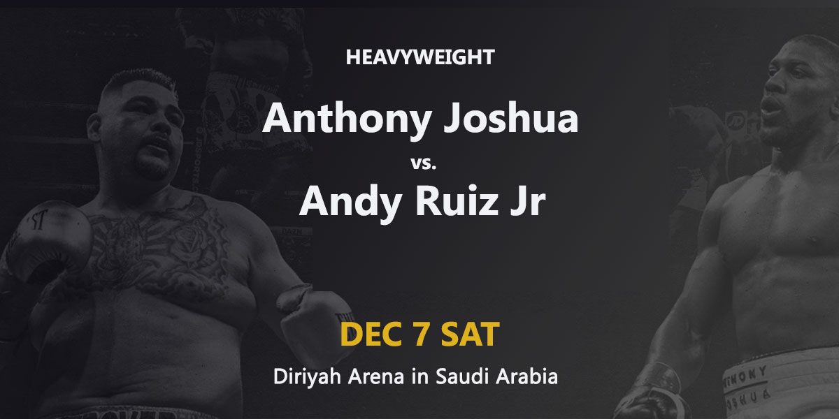 Andy Ruiz Jr vs. Anthony Joshua: Where to watch the championship fight